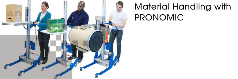 Material Handling with 
PRONOMIC
